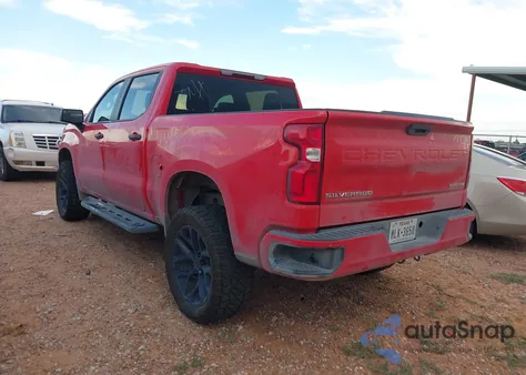 2019 Chevrolet Silverado 1500 Custom z USA, uszkodzony, nr VIN 3GCPWBEHXKG218937